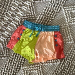 Free People Movement Color Block Shorts